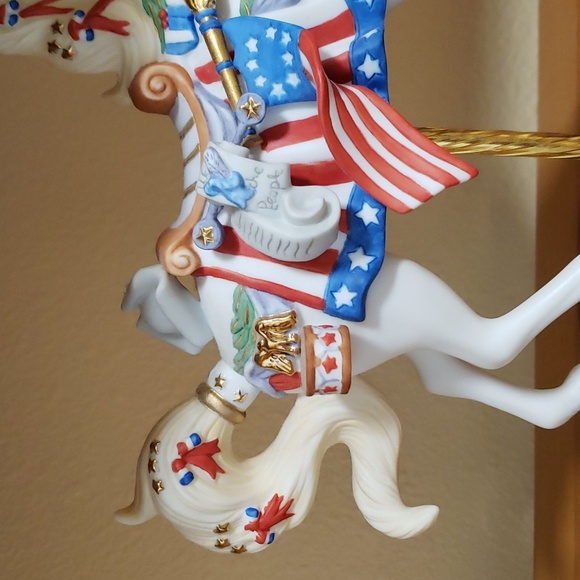 Lenox American Glory Carousel Horse - Picture 3 of 15